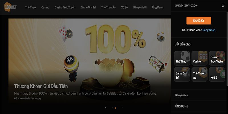 Hướng dẫn đăng ký 188bet